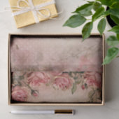 Rosa Vintage Rose Dekoupage Pattern Seidenpapier (Geschenk)