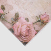 Rosa Vintage Rose Dekoupage Pattern Seidenpapier (Ausschnitt)