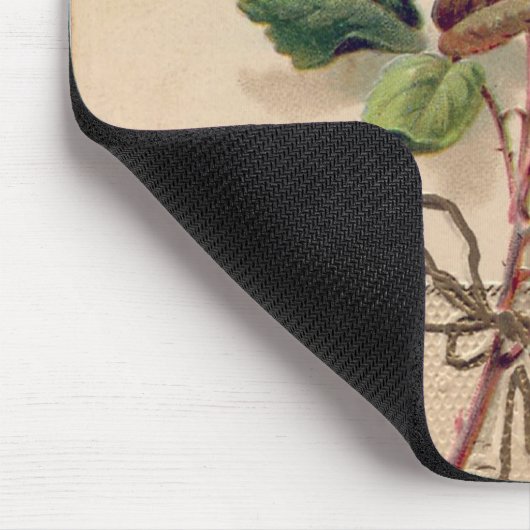 Rosa Vintage Rose Mousepad (Ecke)