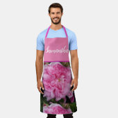 Rosa Vintage Rose Rose Kohl Vintag Schürze (Getragen)