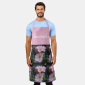 Rosa Vintage Rose Rose Kohl Vintage Schürze (Getragen)