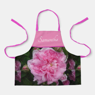 Rosa Vintage-Rose Rosen Mädchen Kinder Hübsche Sch Schürze