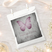 Rosa Vintage Schmetterlingsmaske Geschenktütchen (Ausgeschnitten)