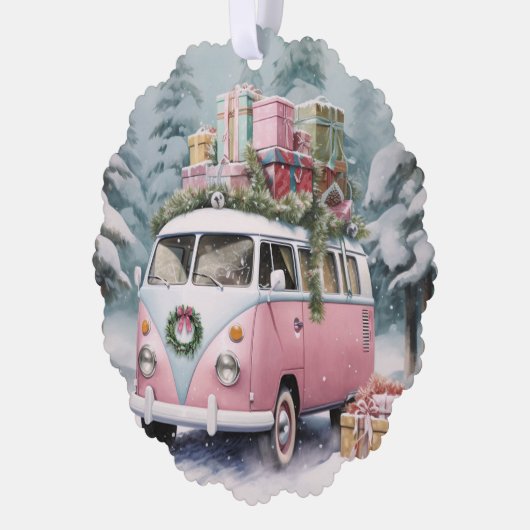 Rosa Vintage Vanagon Ornament (Links)