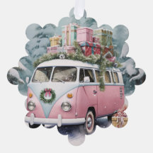 Rosa Vintage Vanagon Ornament