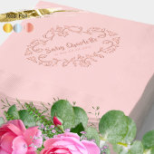 Rosa Vintage Viktorianische Babydusche Servietten Mit Folie