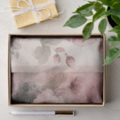 Rosa Vintages Inspiriertes Blumengewebe Seidenpapier (Geschenk)