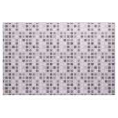 Rosa Violet Lila Square Art Muster Stoff (Fat Quarter (45,7 x 55,9 cm))
