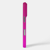 Rosa-violette Farbe - Personalisiert mit Ihrem Nam Case-Mate iPhone Hülle (Rückseite / Rechts)