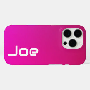 Rosa-violette Farbe - Personalisiert mit Ihrem Nam iPhone 16 Pro Hülle