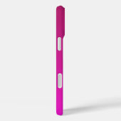 Rosa-violette Farbe - Personalisiert mit Ihrem Nam Case-Mate iPhone Hülle (Rückseite / Rechts)