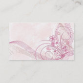rosa visitenkarte (Rückseite)