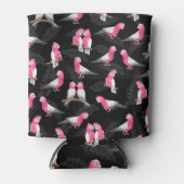 Rosa-Vogelgalah-Kakadu-Muster Dosenkühler (Vorderseite)