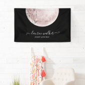 Rosa Vollmond elegant Banner (Insitu)