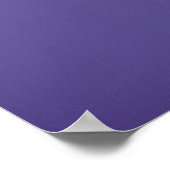 Rosa Vollmond Poster (Ecke)