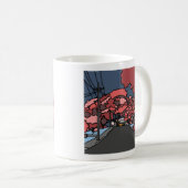 Rosa Vorurbia-Tasse Kaffeetasse (VorderseiteRechts)