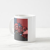 Rosa Vorurbia-Tasse Kaffeetasse (Vorderseite Links)