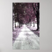 Rosa Waldschlucht Poster (Vorne)