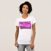 Rosa Wale schwimmen T-Shirt (Vorne ganz)