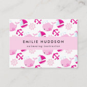 Rosa Wale, Schwimmlehrer, Schwimmlehrer Visitenkarte (Vorderseite)