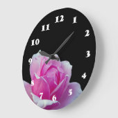 Rosa Wanduhr (Winkel)