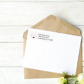 Rosa Wappen Coquette Monogramm Abschluss