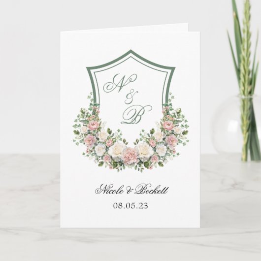 Rosa Wappen Programm (Vorderseite)