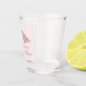 Rosa Wäsche Dusche Junggesellinnenabschied Geschen Schnapsglas (Rechts)