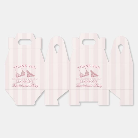 Rosa Wäsche Junggesellinnen-Abschiedsparty-Geschen Geschenkschachtel (Ungeklappt)