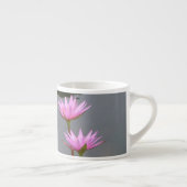 Rosa Wasser-Lilien Espressotasse (Rechts)