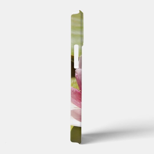 Rosa Wasser Lily Blume Nah-Up Foto Case-Mate iPhone Hülle (Rückseite / Rechts)