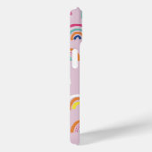 Rosa Wasserfarbe Case-Mate iPhone Hülle (Rückseite / Rechts)