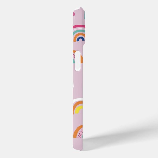 Rosa Wasserfarbe Case-Mate iPhone Hülle (Rückseite / Rechts)