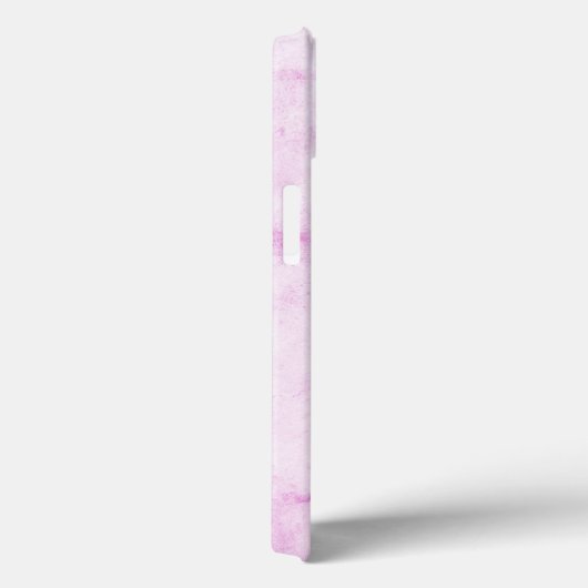 Rosa Wasserfarbe Elegante Case-Mate iPhone Hülle (Rückseite / Rechts)