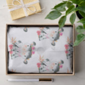 Rosa Wasserfarbe Kleine Kuh Seidenpapier (Geschenk)