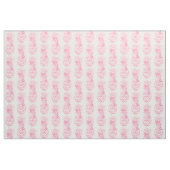Rosa Wasserfarbe Tropische Ananas Stoff (Fat Quarter (45,7 x 55,9 cm))