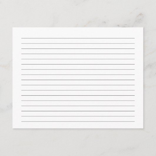 Rosa Wasserfarbe Von meiner Küche zu deinem Rezept Begleitkarte (Rückseite)