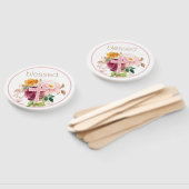 Rosa Wasserfarben, blass Fächer (Non-assembled)