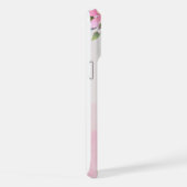 Rosa Wasserfarben-Blumen-Handyhülle iPhone Hülle (Rechte Seite)