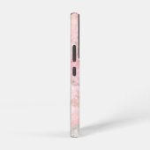 Rosa Wasserfarben-Blumenmuster Samsung Galaxy Hülle (Rechte Seite)