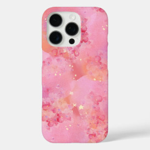 Rosa Wasserfarben-iPhone-Hülle - Traumhafte Pastel iPhone 16 Pro Hülle