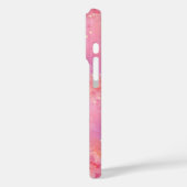 Rosa Wasserfarben-iPhone-Hülle - Traumhafte Pastel Case-Mate iPhone Hülle (Rückseite / Links)