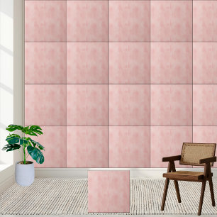 Rosa Wasserfarben-Textur-Keramikfliese Fliese