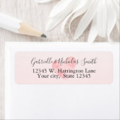 Rosa Wasserfarbenherz (Insitu)