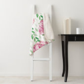 Rosa Wasserfarbenpeonys Sherpadecke (Beispiel)