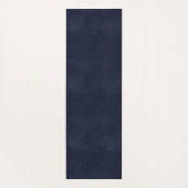 Rosa Wasserfarbenwelt Monogramm Yoga Mat Yogamatte (Rückseite)