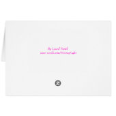 Rosa Wasserlilie (Rückseite Horizontal)