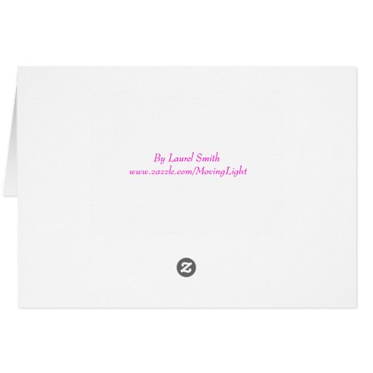 Rosa Wasserlilie (Rückseite Horizontal)