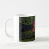 Rosa Wasserlilie Kaffeetasse (Links)