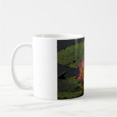 Rosa Wasserlilie Kaffeetasse (Links)